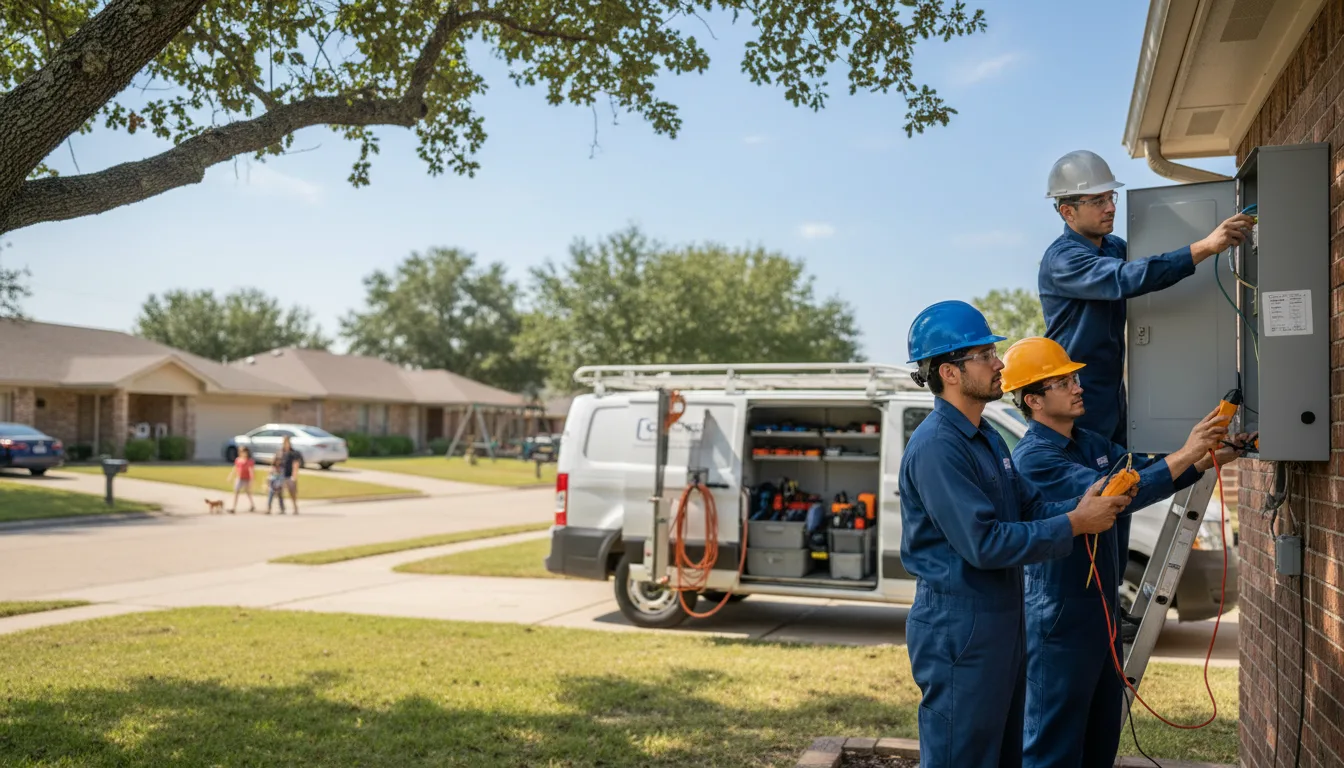 Certified electrician providing emergency electrical services in Flora, IL